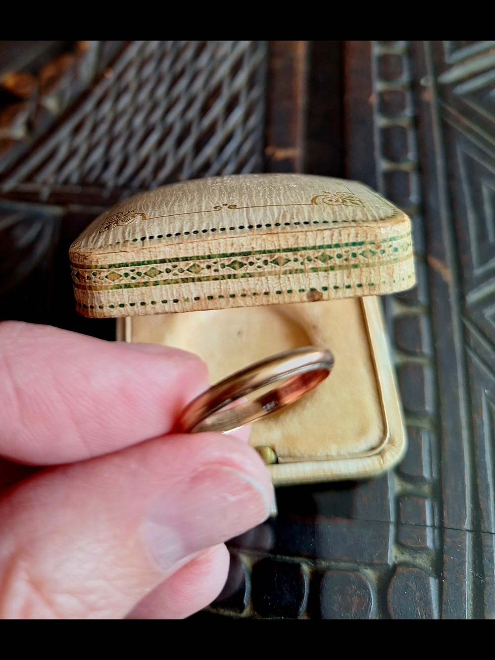 Vintage 14K Gold Ring Size 5.75 Arthur Schwemmer Jeweler PA w/ Original Box - Picture 5 of 8
